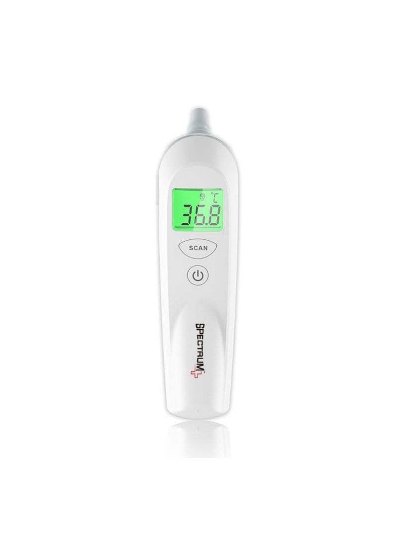 Spectrum - Spectrum+ Instant Accurate Reading Digital Fever Thermometer, Medical Infrared Ear Thermometer with LCD Display (Accurate, Convenient, Fast, Easy to Use, Temperature Screening, Fever Detection) with prove - Image 1