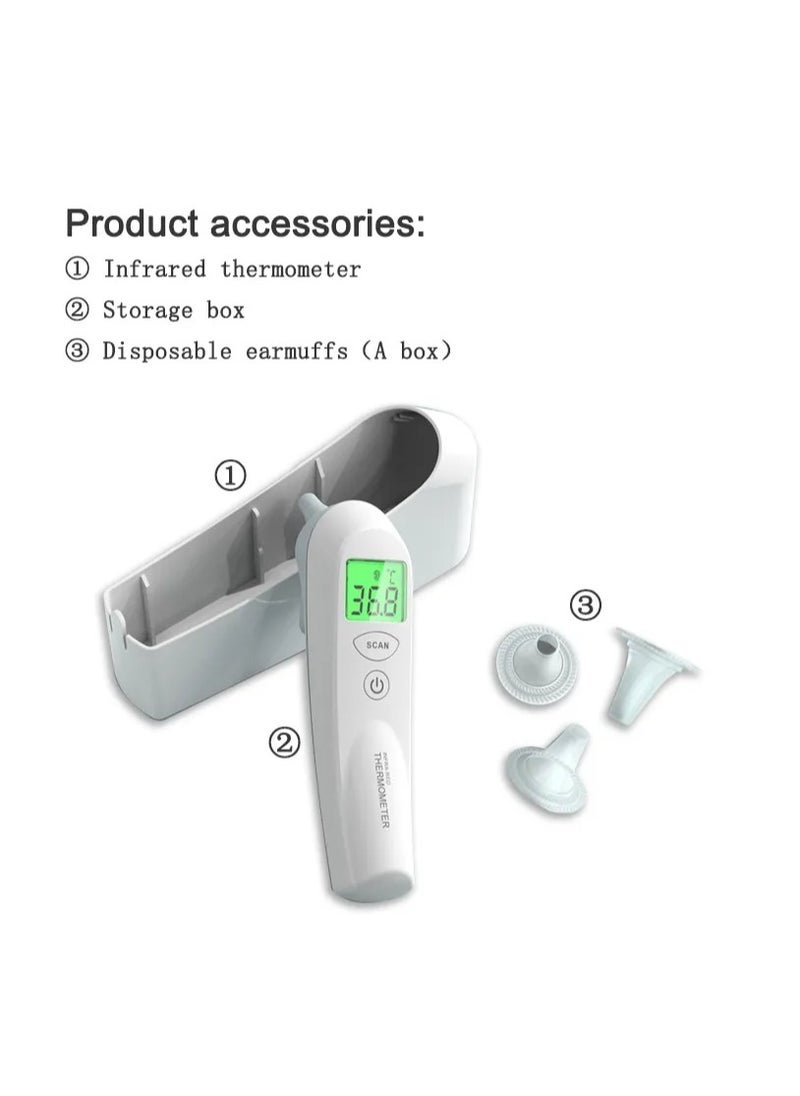Spectrum - Spectrum+ Instant Accurate Reading Digital Fever Thermometer, Medical Infrared Ear Thermometer with LCD Display (Accurate, Convenient, Fast, Easy to Use, Temperature Screening, Fever Detection) with prove - Image 1