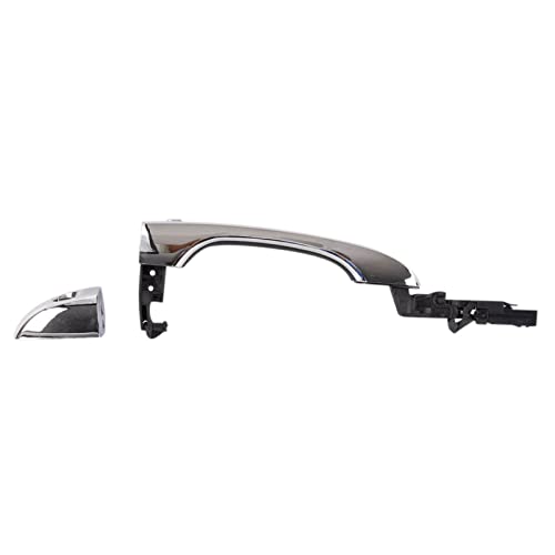 TRQ Front Left Exterior Door Handle Chrome Drivers Side Compatible with 2011-2020 Chrysler 300 Dodge Journey - Image 3