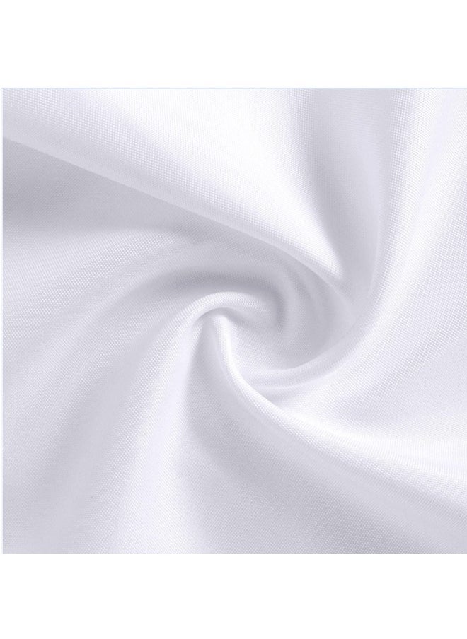Beauenty 12-pack Cloth Napkins, Premium Quality Cotton,Machine Washable Oversized Cloth Dinner Table Napkins for Wedding/restaurant/hotel/party/holiday Dinner(White,19 X 19 Inch)  - Image 2
