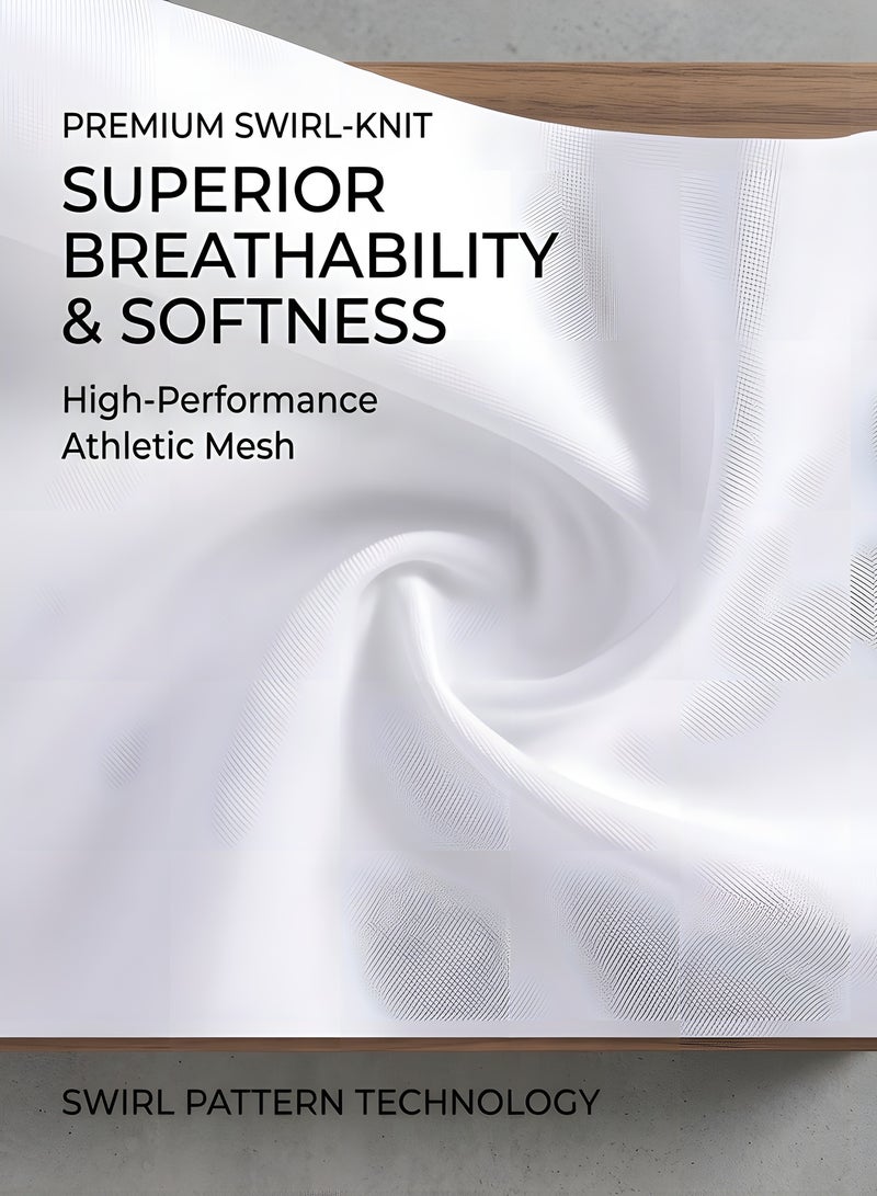 بيوينتي 12 قطعة من المناديل القماشية، قطن عالي الجودة، يمكن غسلها في الغسالة، مناسبة للمائدة العشاء، الحفلات، العطلات، الفنادق، والمطاعم. اللون: أبيض، الحجم: 19 × 19 بوصة. - Image 2