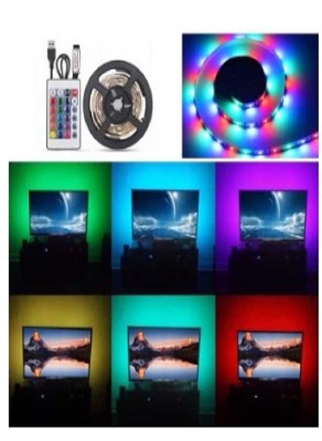 Generic - LED Waterproof Strip Light Red/Blue/Green 2meter With Remote Control - Image 1