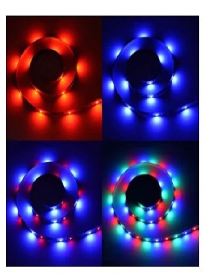 Generic - LED Waterproof Strip Light Red/Blue/Green 2meter With Remote Control - Image 1