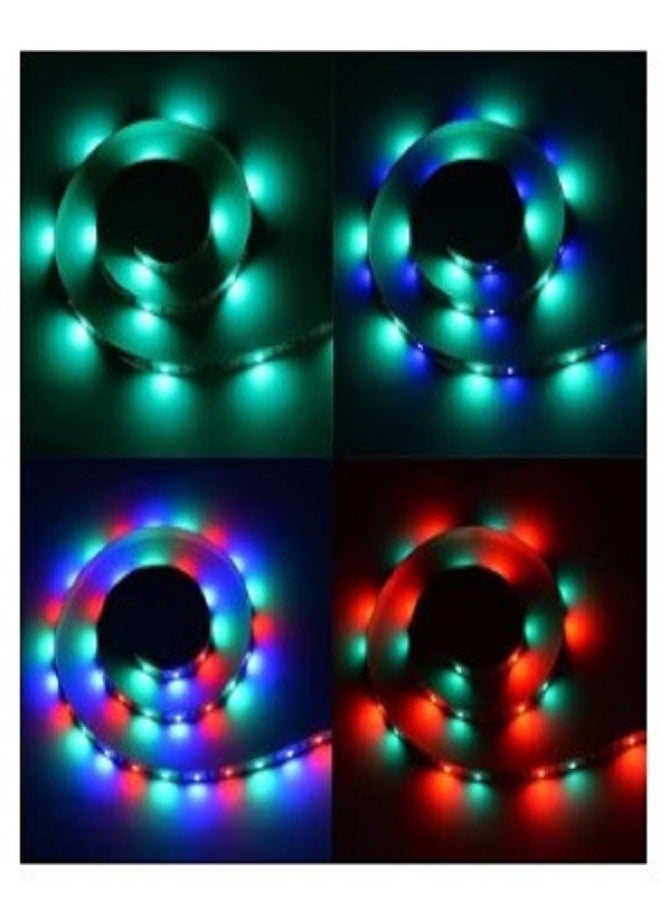 Generic - LED Waterproof Strip Light Red/Blue/Green 2meter With Remote Control - Image 1