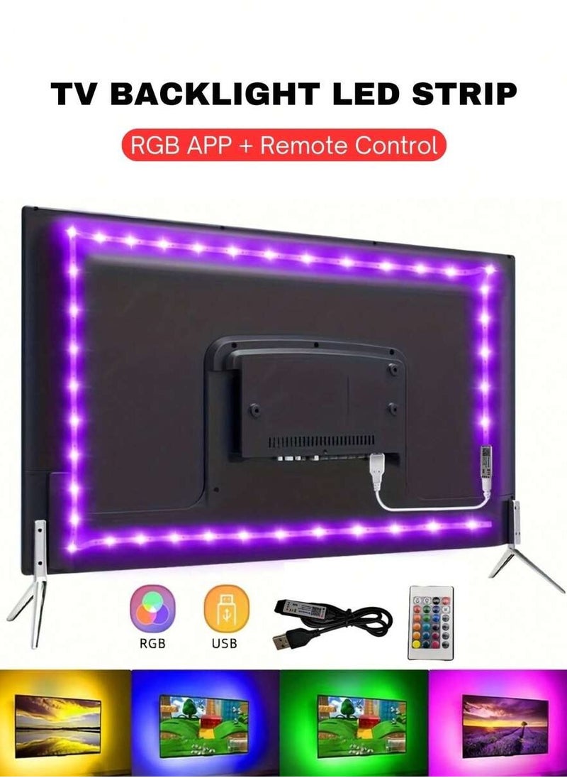Generic - LED Waterproof Strip Light Red/Blue/Green 2meter With Remote Control - Image 1