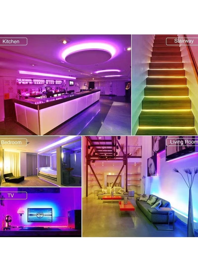 Generic - LED Waterproof Strip Light Red/Blue/Green 2meter With Remote Control - Image 1