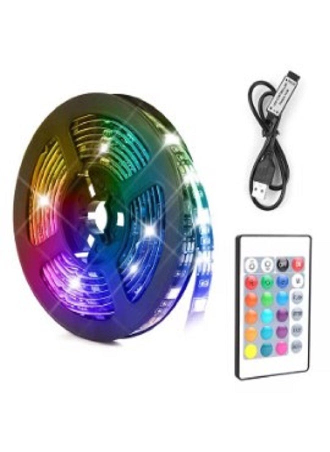 Generic - LED Waterproof Strip Light Red/Blue/Green 2meter With Remote Control - Image 1