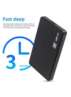 ماركة غير محددة محرك أقراص صلبة خارجي محمول يعمل بنظام Windows، USB 3.0، Sata، محرك أقراص صلبة محمول بسعة 500 جيجابايت، محرك أقراص صلبة Sata مقاس 2.5 بوصة، لأجهزة الكمبيوتر الشخصية وأجهزة Mac، جاهز للتوصيل والتشغيل، محرك أقراص فلاش، (500 جيجابايت)  - Image 4