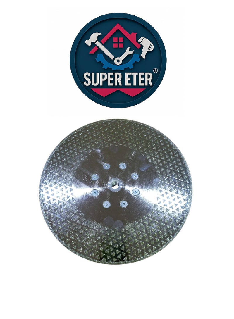 SUPER   ETER Super ETER Diamond Cutting Disc 9 Inch 230mm – Model 10006275 – Made in Germany – Professional Blade for Tile, Marble & Concrete - Image 2