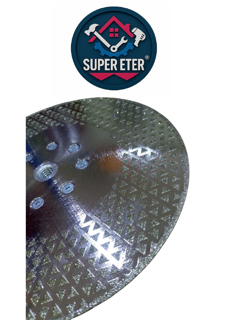 SUPER   ETER Super ETER Diamond Cutting Disc 9 Inch 230mm – Model 10006275 – Made in Germany – Professional Blade for Tile, Marble & Concrete - Image 5