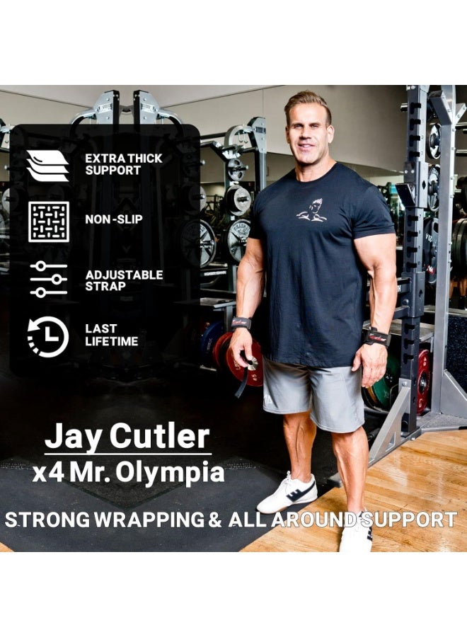 Schiek Model J-1000PLS Jay Cutler Signature Power Lifting Straps - Image 3