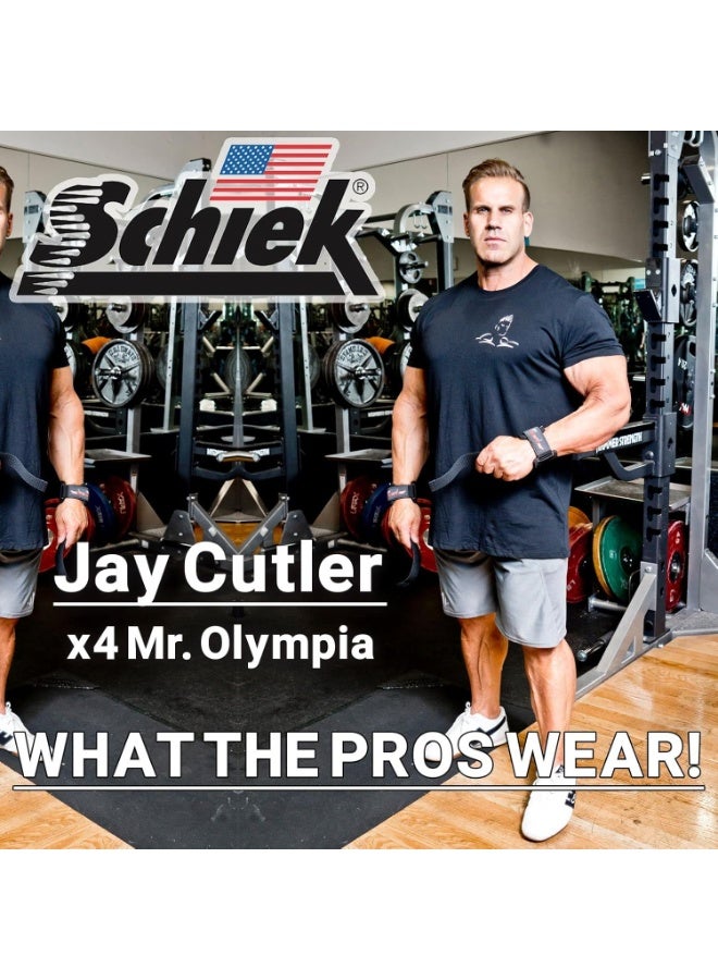 Schiek Model J-1000PLS Jay Cutler Signature Power Lifting Straps - Image 4