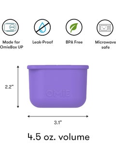 OMIE OmieBox UP Leakproof Dips Containers To Go, Salad Dressing Container, Condiment Container with Lids  - Image 5