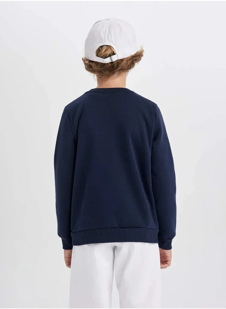 DeFacto Kids 2 Pack Text Print Sweatshirt