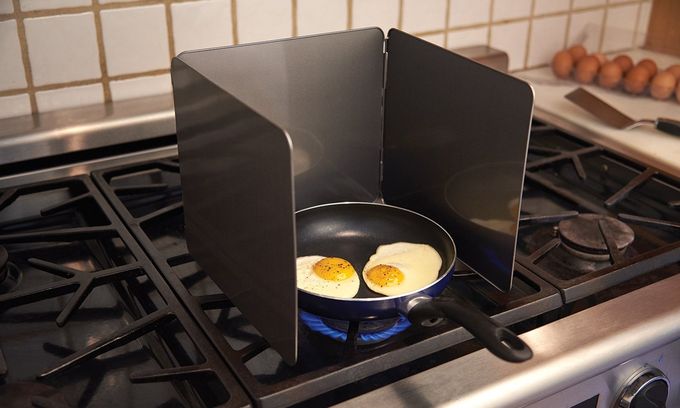 Fox Run Stovetop, Gray Steel, 9" x 10", Three Sided - Image 2
