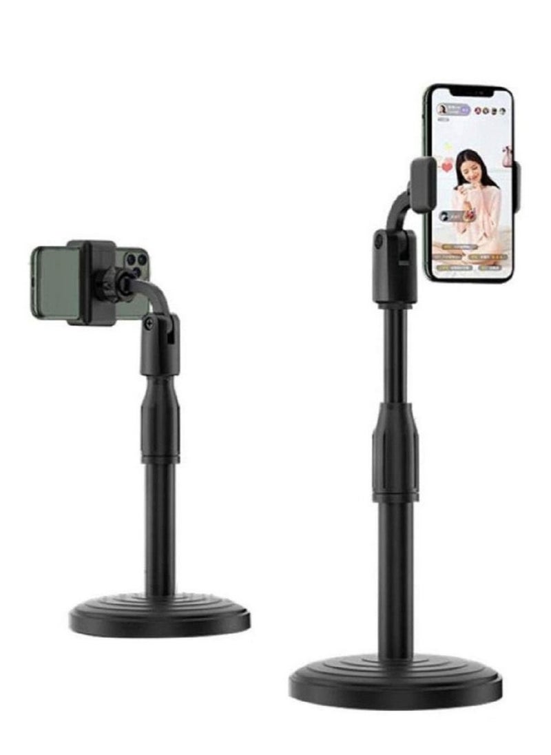 ELTRAZONE Foldable & Adjustable Smartphone Phone Mobile Stand Holder for Live/Vlogs Special Design for Streaming, Video Blogs, Online Classes, Streaming, Shooting Field  - Image 1