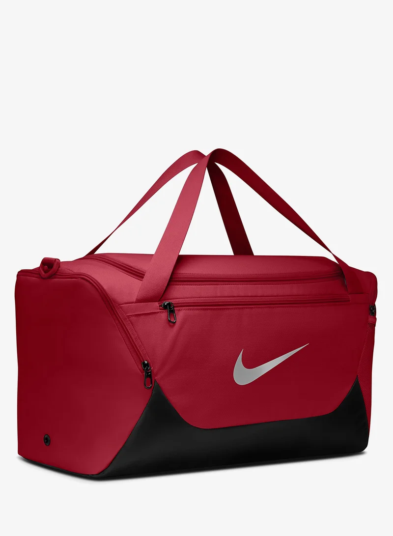 Nike TOUGH RED/BLACK/(REFLECT SILVER) Small Brasilia Duffel Bag  | Best Price UAE