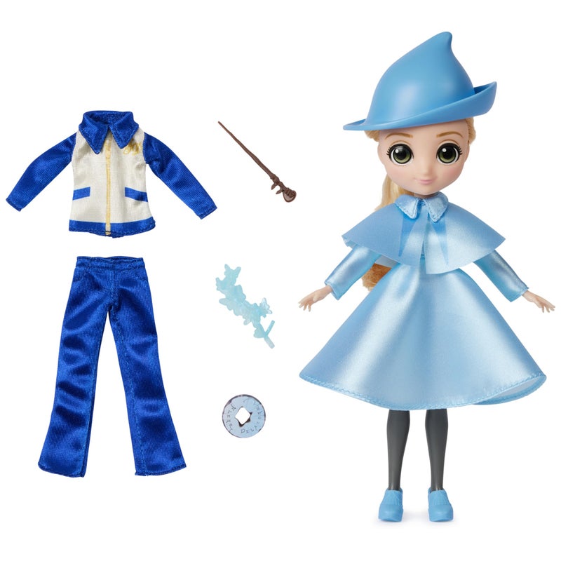 Wizarding World Harry Potter, 8-inch Fleur Delacour 10-piece Doll Gift Set with 2 Outfits and 8 Doll Accessories, Kids Toys for Ages 6 and up - Image 1