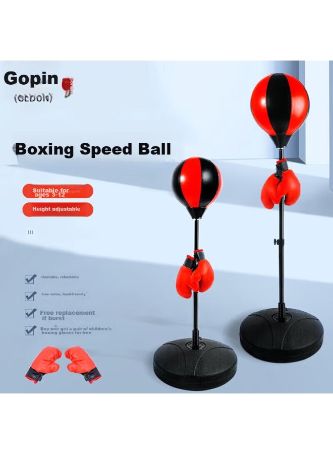 GEDUN Gedon Boxing Speed Ball, Boxing Target, Boxing Ball, Reaction Ball, Boxing Training Device, Tumbler, Standing Boxing Punching Bag - Image 1