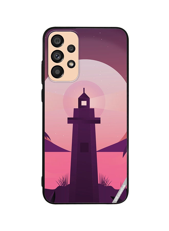 VR CREATIVE Protective Case Cover For Samsung Galaxy A33 5G Lake House Design Multicolour - Image 1
