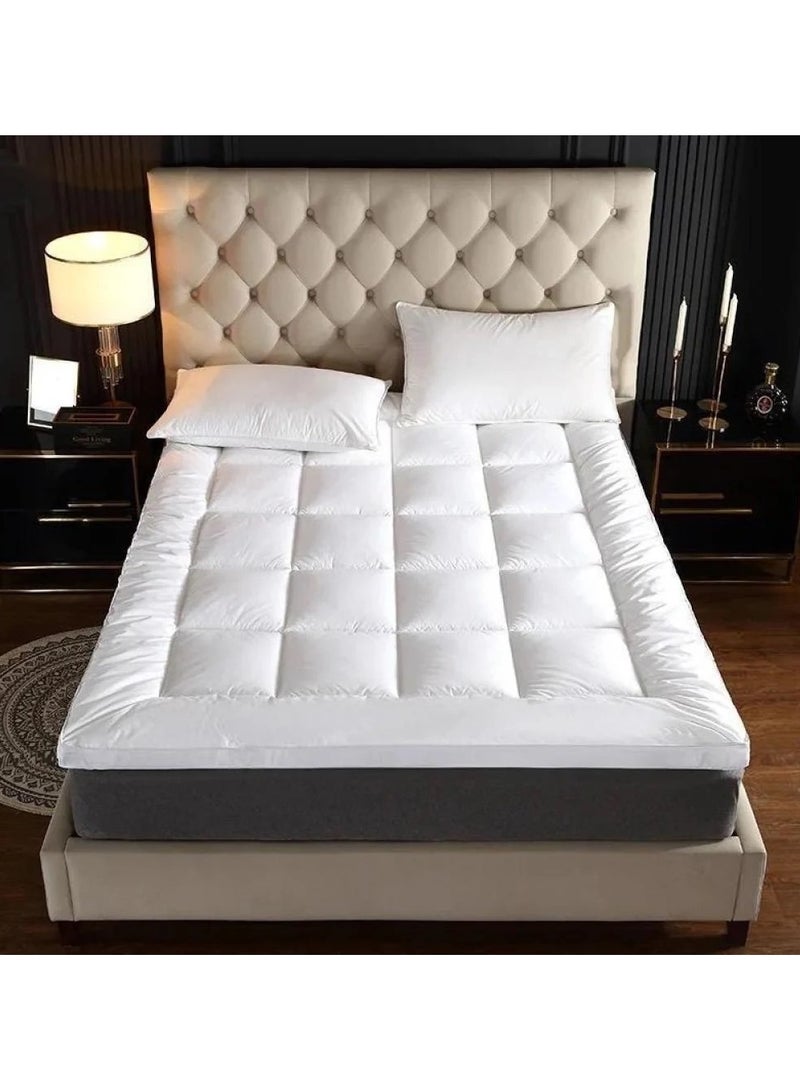 برايدس لباد مرتبه نفرونص مايكروفايبر ارتفاع 14سم مغاط كامل سرير مقاس 140×200سم - Image 1