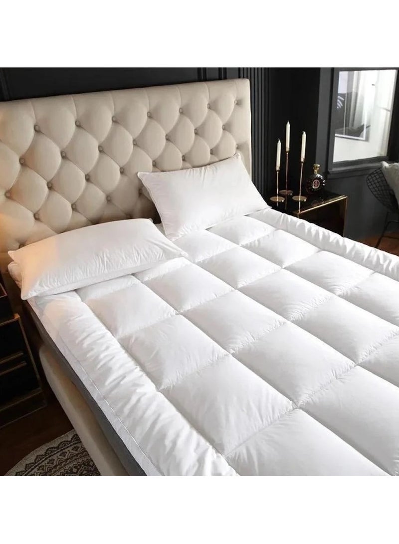 برايدس لباد مرتبه نفرونص مايكروفايبر ارتفاع 14سم مغاط كامل سرير مقاس 140×200سم - Image 2