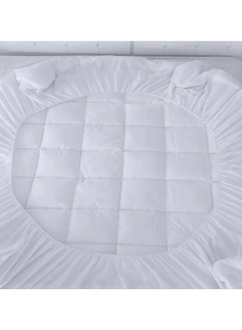 برايدس لباد مرتبه نفرونص مايكروفايبر ارتفاع 14سم مغاط كامل سرير مقاس 140×200سم - Image 3