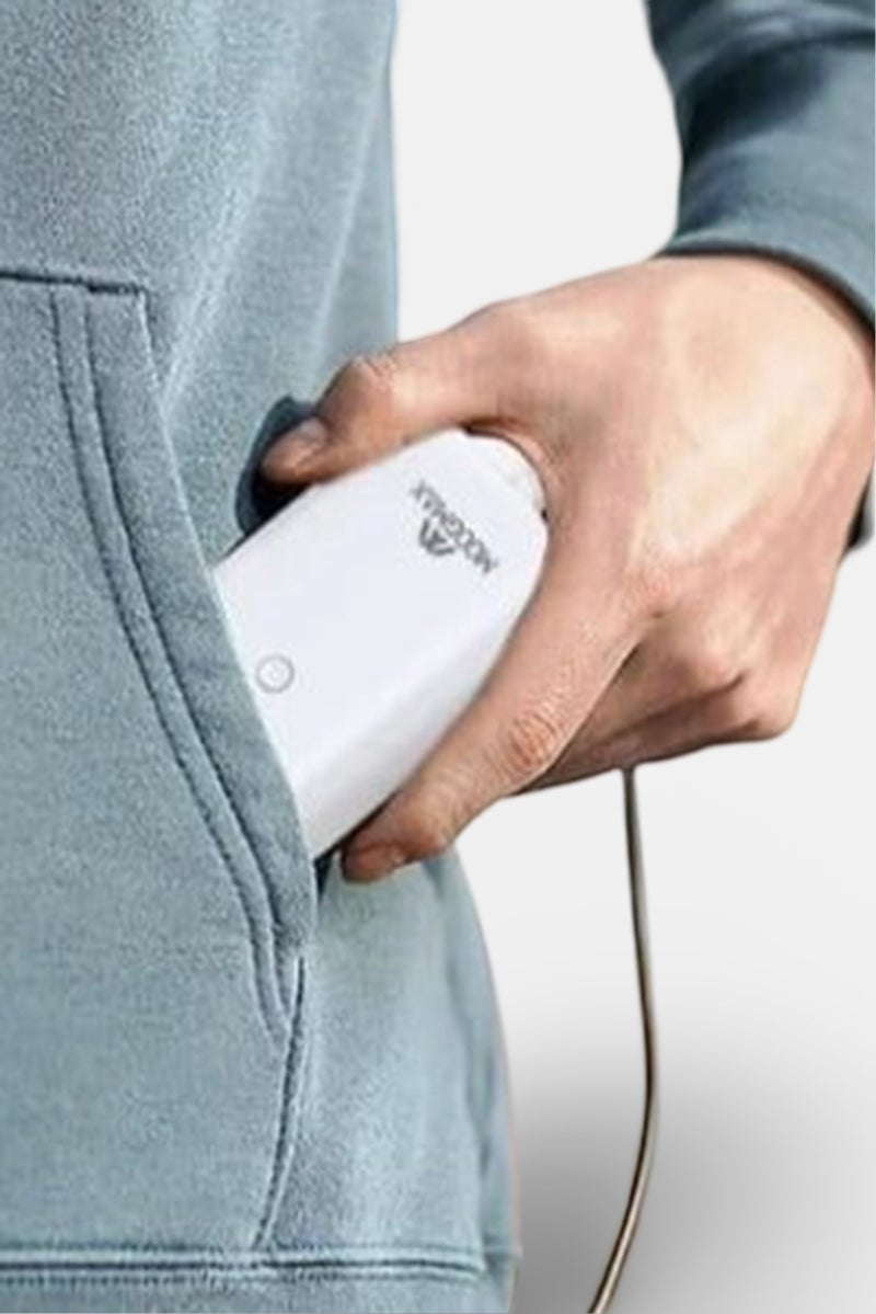 MOOGMAX Mini Power Bank Charger 10000 mAh, White - Image 3