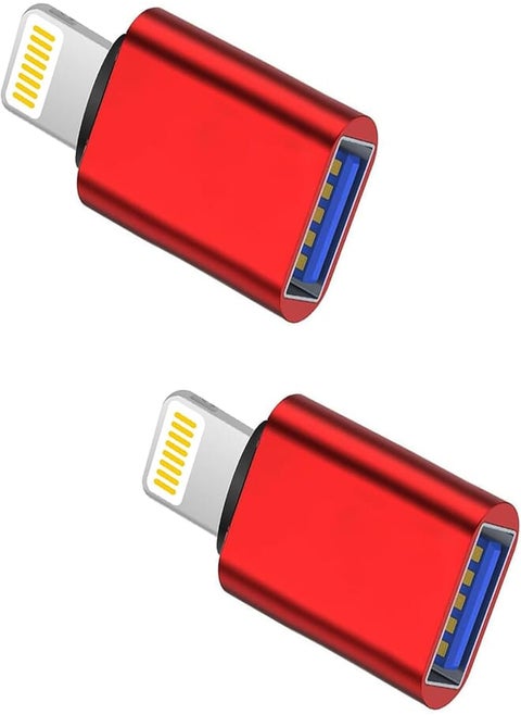 Hatuge Lightning to USB Camera Adapter, Apple MFi Certified USB 3.0 OTG Cable for iPhone 14 13 12 11 XS XR X SE 8 7 6 5 iPad for Connecting Card Reader, Keyboard, Mouse, Piano USB Flash Drive