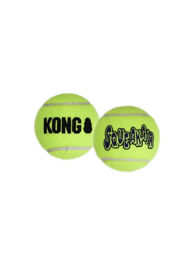 KONG - Squeakair Ball - Dog Toy Premium Squeak Tennis Ball, Gentle on Teeth (X-Small (6 Pack)) - Image 5