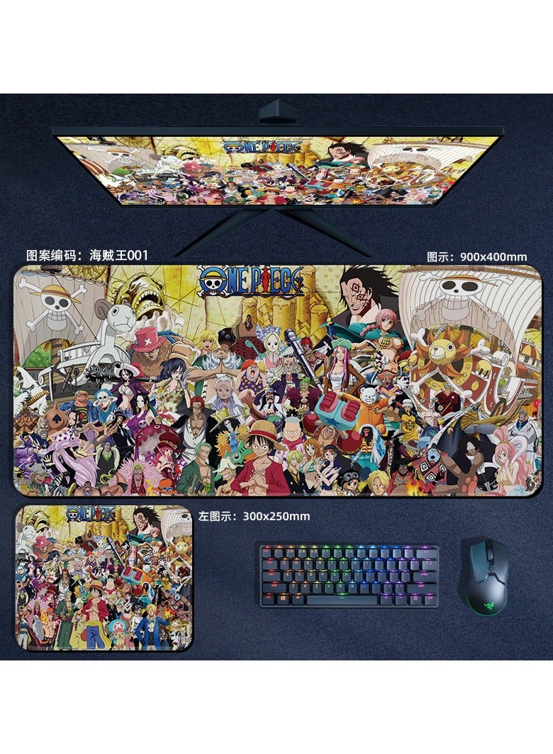 KUYING New Anime ONE PIECE Mouse Pad 