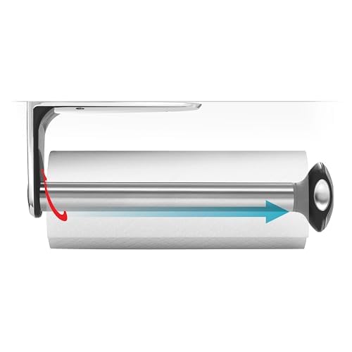 simplehuman حامل مناشف ورقية مثبت على الحائط من سيمبل هيومن، ستانلس ستيل - Image 3