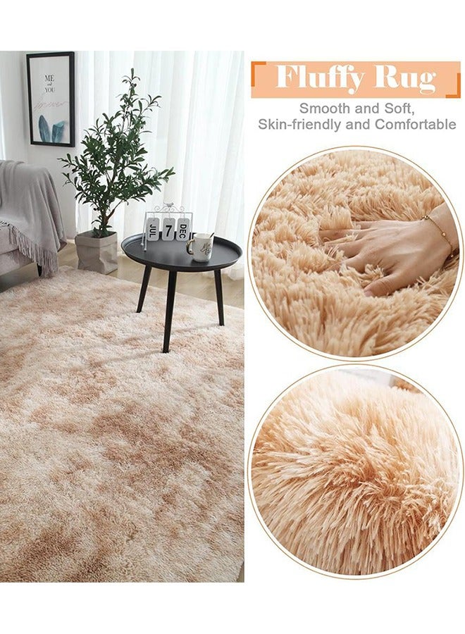 لينند السجاد غرفة المعيشة غرفة نوم كبيرة السجاد 2012 غرفة المعيشة غرفة نوم منطقة ترفيهية غرفة الطفل الديكور الفاخرة ( كاكي 120 * 160cm ) - Image 5