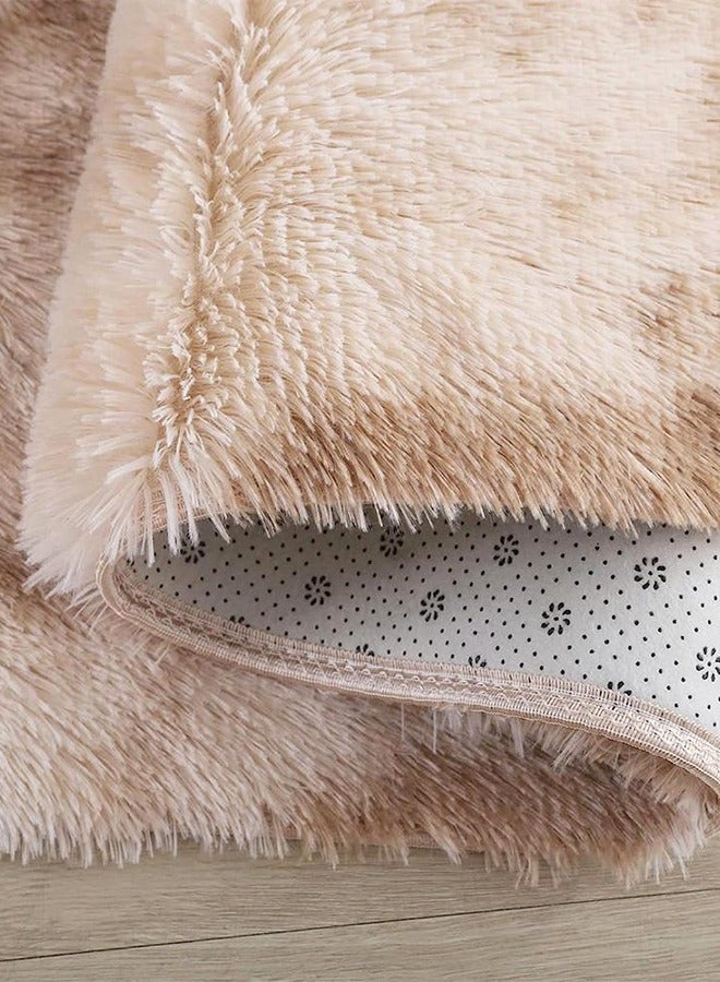 لينند السجاد غرفة المعيشة غرفة نوم كبيرة السجاد 2012 غرفة المعيشة غرفة نوم منطقة ترفيهية غرفة الطفل الديكور الفاخرة ( كاكي 120 * 160cm ) - Image 3