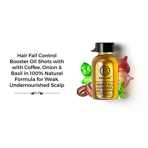 Brillare 40% Onion Oil shots for Hair Fall Reduction with 0.5% Bakuchiol & 45% Coconut Oil for 100% scalp hydration | Visible Hair Fall Reduction in Just 15 Days - Image 2