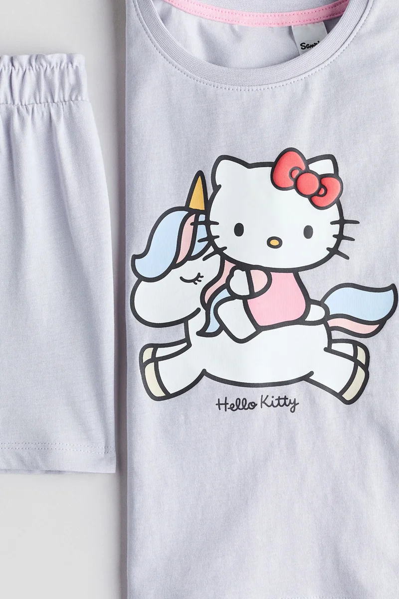 H&M Print-motif cotton pyjamas