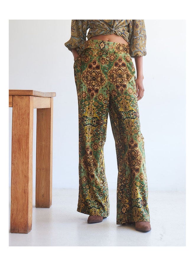 BSB PRINTED TROUSERS WITH VELVET TOUCH - Image 2