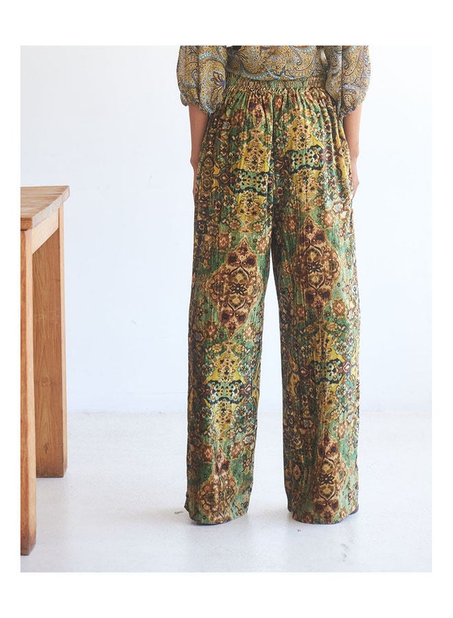 BSB PRINTED TROUSERS WITH VELVET TOUCH - Image 3