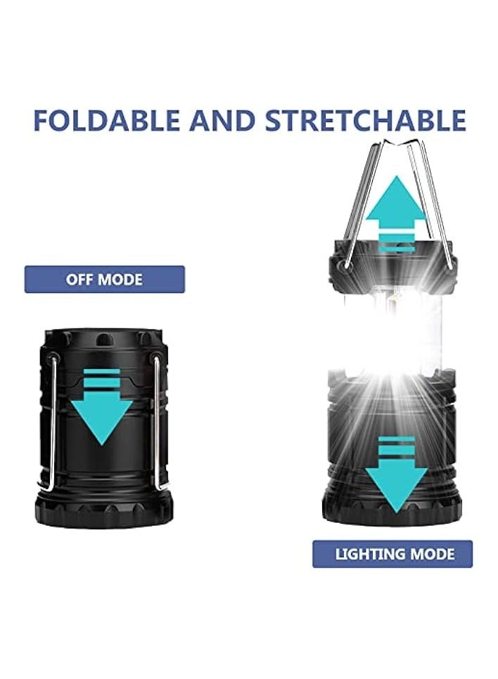erorex LED Outdoor Camping Light, 2 Packs Mini Portable Tent Emergency Lamp, Stretchable Hanging Tent Lights with Foldable Hook, Survival Kit and Gear for Emergency, Hiking, Camping Essentials - Image 4