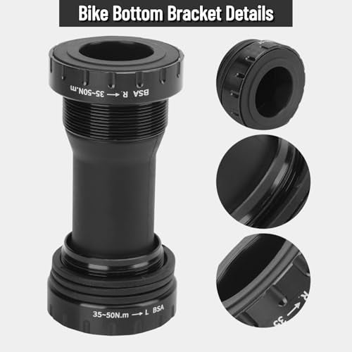 VGEBY 73mm Shimano Bottom Bracket, BSA30 Threaded 68/73mm Bicycle Road Accessory - Image 2