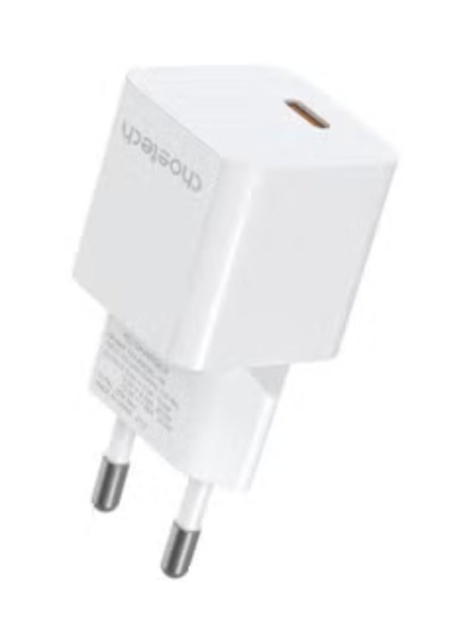 تشوتيك شاحن حائط Choetech PD5010 USB-C PD3.0 - 20 واط أبيض - Image 2