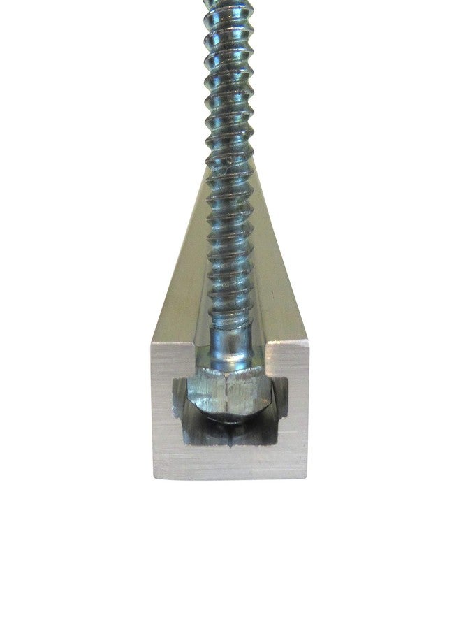 Taytools Lot 4 Each, 36" Aluminum T Track 3/4" by 3/8" Slot, Accepts 1/4" Hex Bolts, 1/4" or 5/16" T Bolts, Countersunk Holes Every 6" 112124 - Image 4