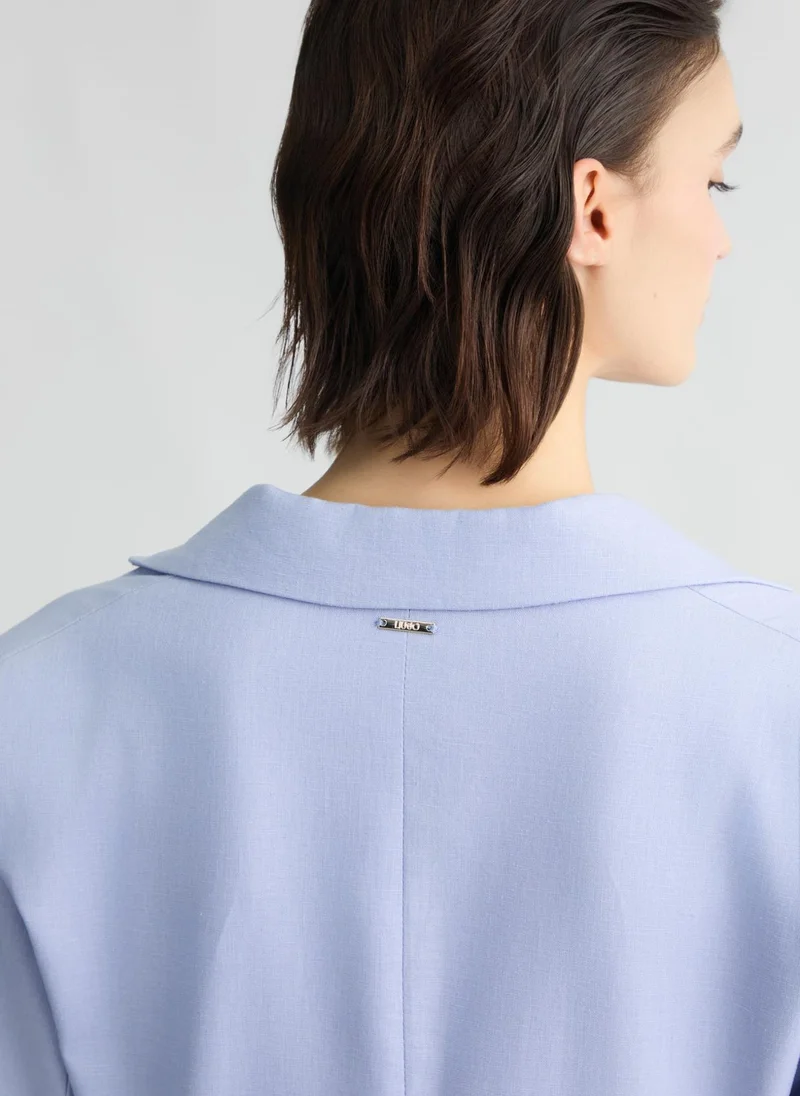 Liu Jo Linen and cotton blazer