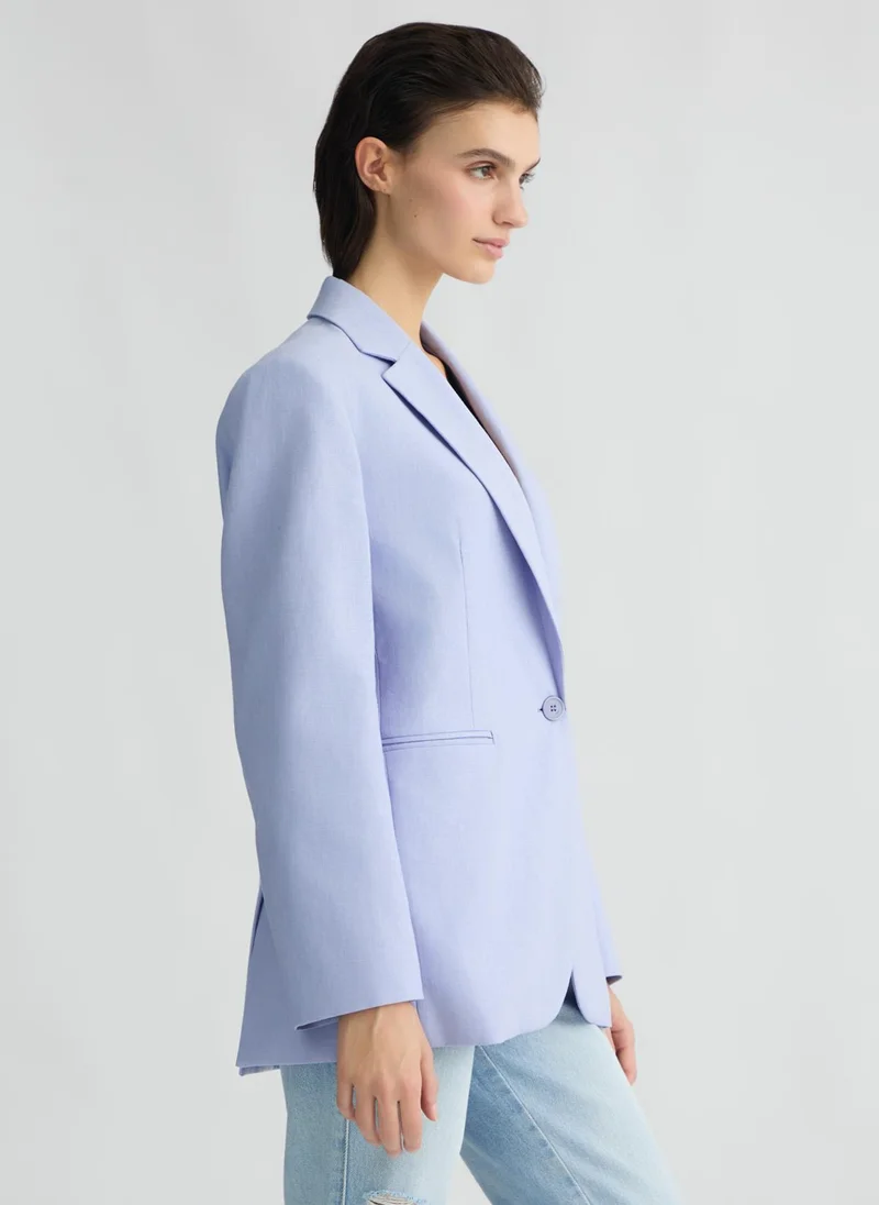 Liu Jo Linen and cotton blazer