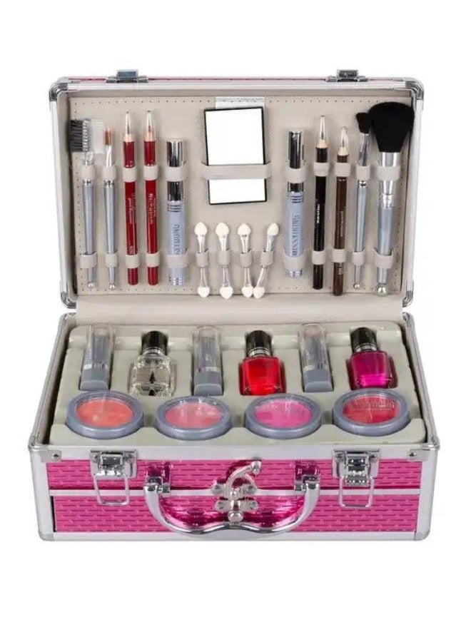 مش يونغ طقم مكياج الوجه متعدد الألوان للنساء وردي - Image 3