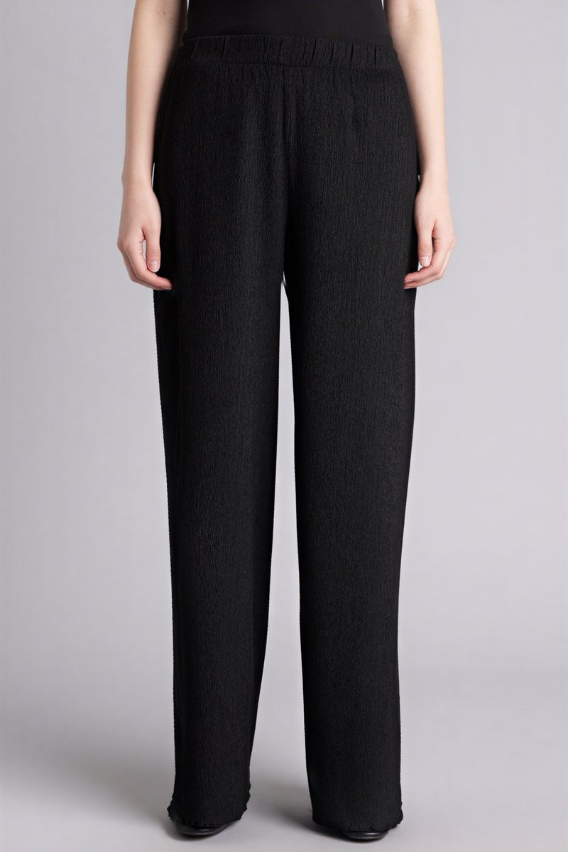 DeFacto Black Woman Wide Leg Trousers Casual - Image 3