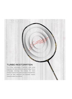 Turbo Charging Z Combat Carbon Fibre Strung Badminton Racket with Full Racket Cover  | For Professional Players | 85 grams | Maximum String Tension - 30lbs - pzsku/Z405003241C3E0DD02A69Z/45/_/1719650276/ae565110-be82-476b-8cee-a6f0a284a674