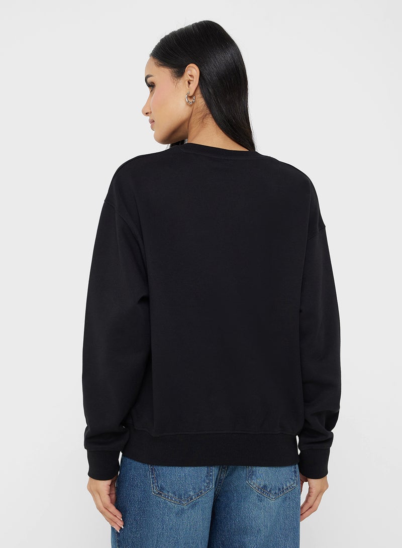 GUESS Roberta Crew Neck Sweatshirt - Image 2