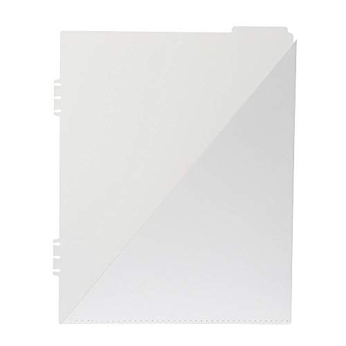 RUSSELL+HAZEL Russel+Hazel Signature Spiral Paper Pocket Folders, 8 7/8" x 11 3/8", White, 3-Pack (44305) - Image 1
