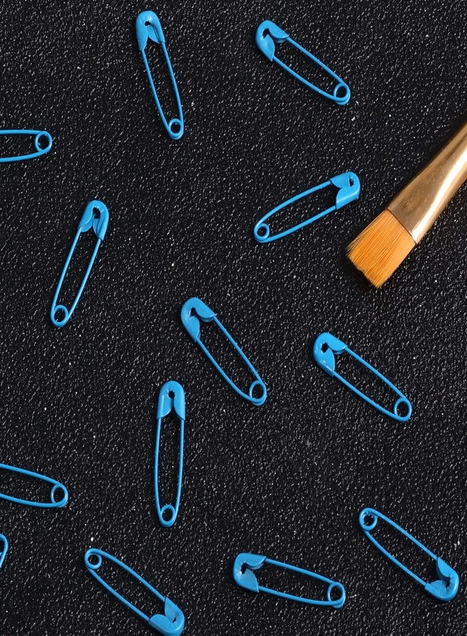 AIEX 120pcs Safety Pins, 19mm Mini Safety Pins for Clothes Metal Safety Pin for Clothing Sewing Handicrafts Jewelry Making (Dark Blue) - Image 4